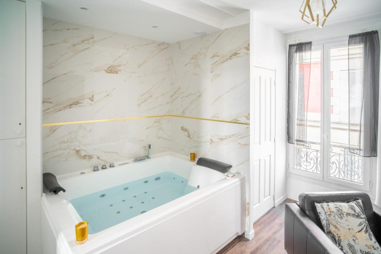 Suite L'Eclipse Paris, Logement Avec Jacuzzi, A 10 Minutes Des Champs Elysees Λεβαλουά Περέ Εξωτερικό φωτογραφία